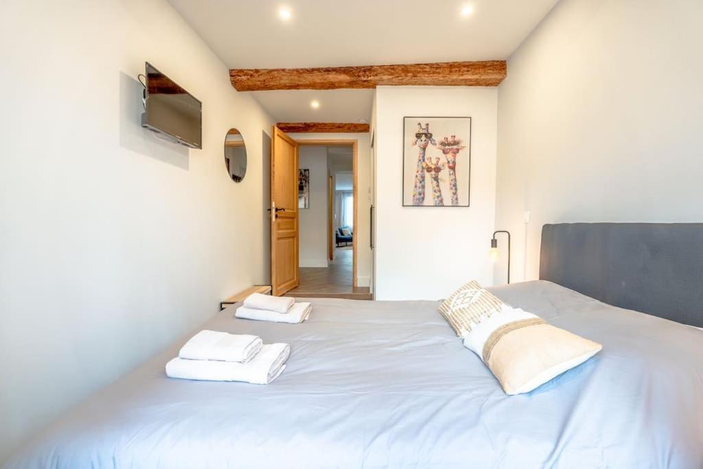 Superbe Appartement Neuf, Climatise Centre Village Le Plan-de-la-Tour Kültér fotó