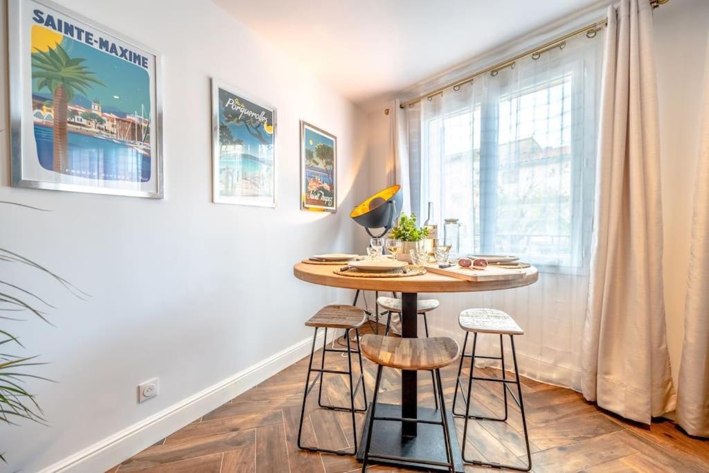 Superbe Appartement Neuf, Climatise Centre Village Le Plan-de-la-Tour Kültér fotó