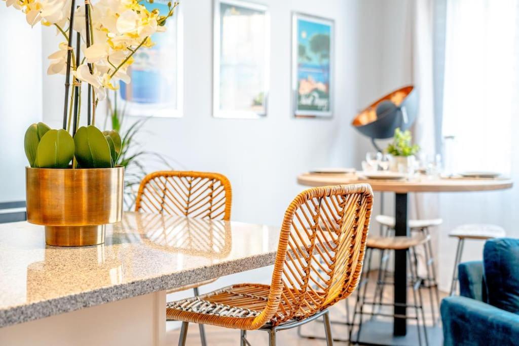 Superbe Appartement Neuf, Climatise Centre Village Le Plan-de-la-Tour Kültér fotó