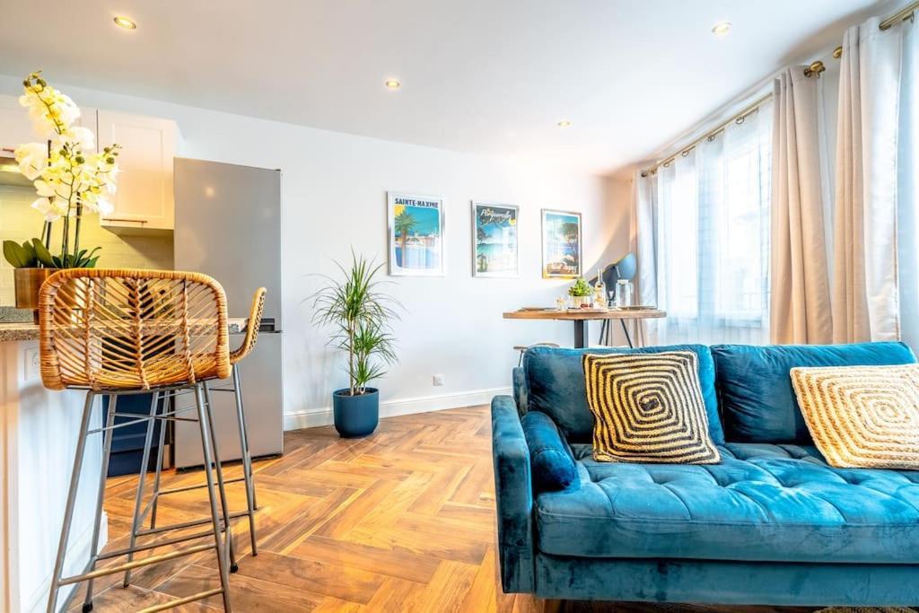 Superbe Appartement Neuf, Climatise Centre Village Le Plan-de-la-Tour Kültér fotó